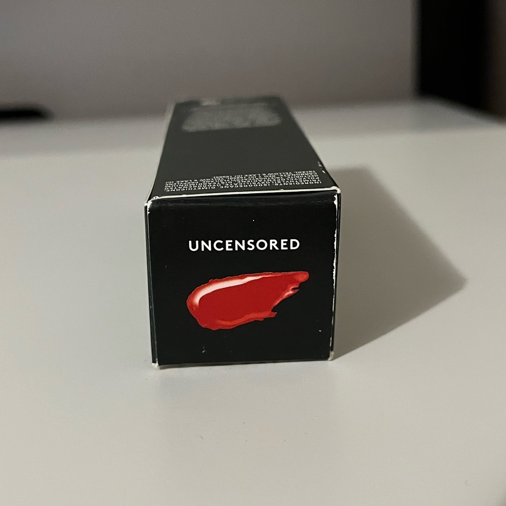 Rihanna fenty beauty uncensored liquid lipstick. New with little box damage